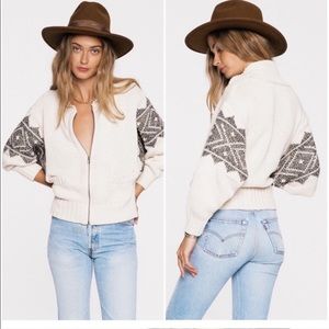 Jen’s Pirate Booty Beach Bonfire Zip Cardigan